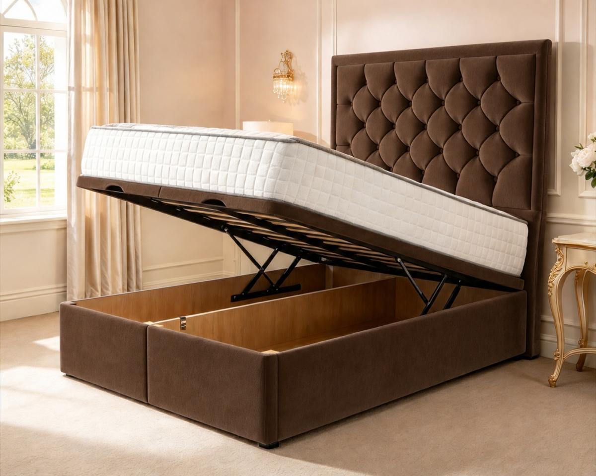 Norbury Ottoman Divan Bed, view 13