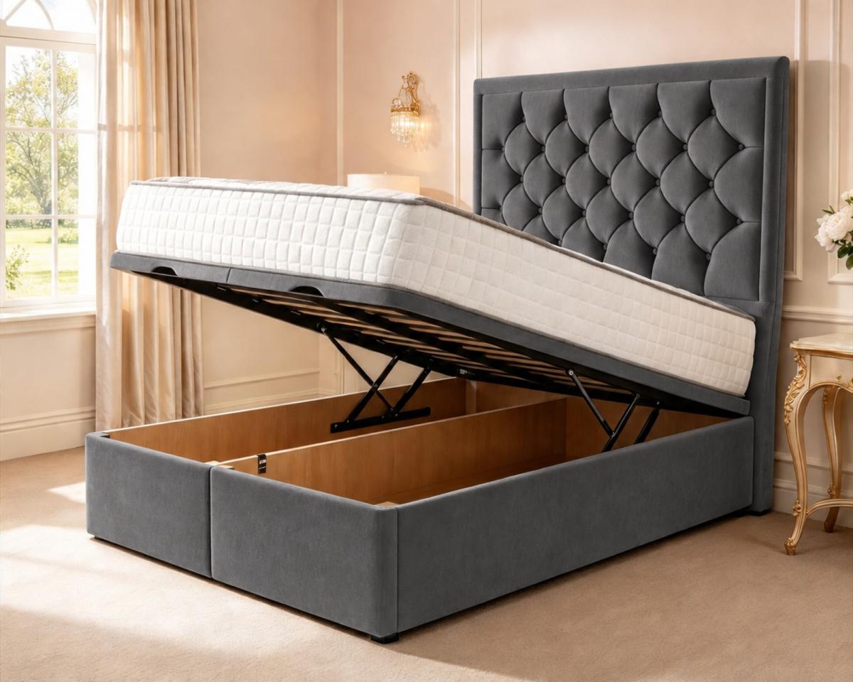 Norbury Ottoman Divan Bed, view 16