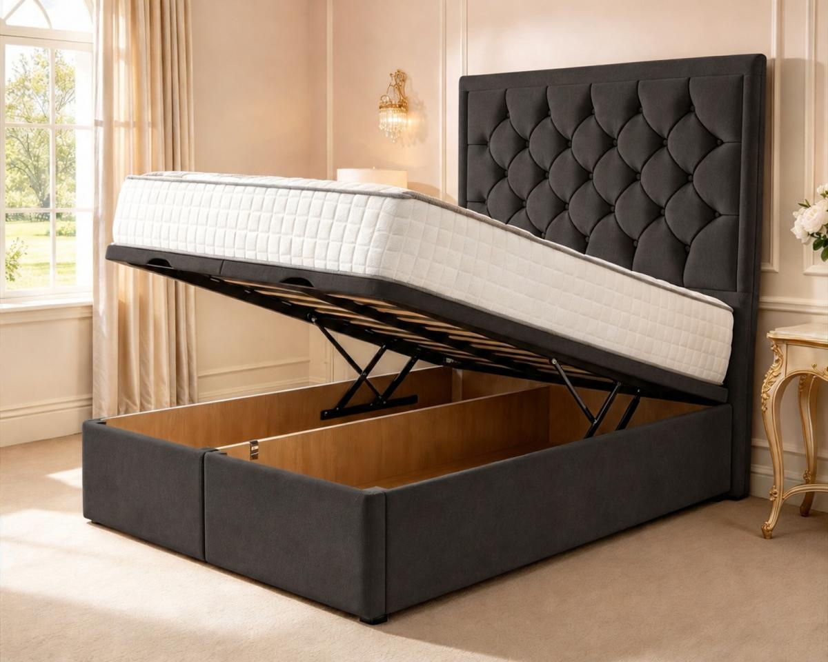 Norbury Ottoman Divan Bed, view 17