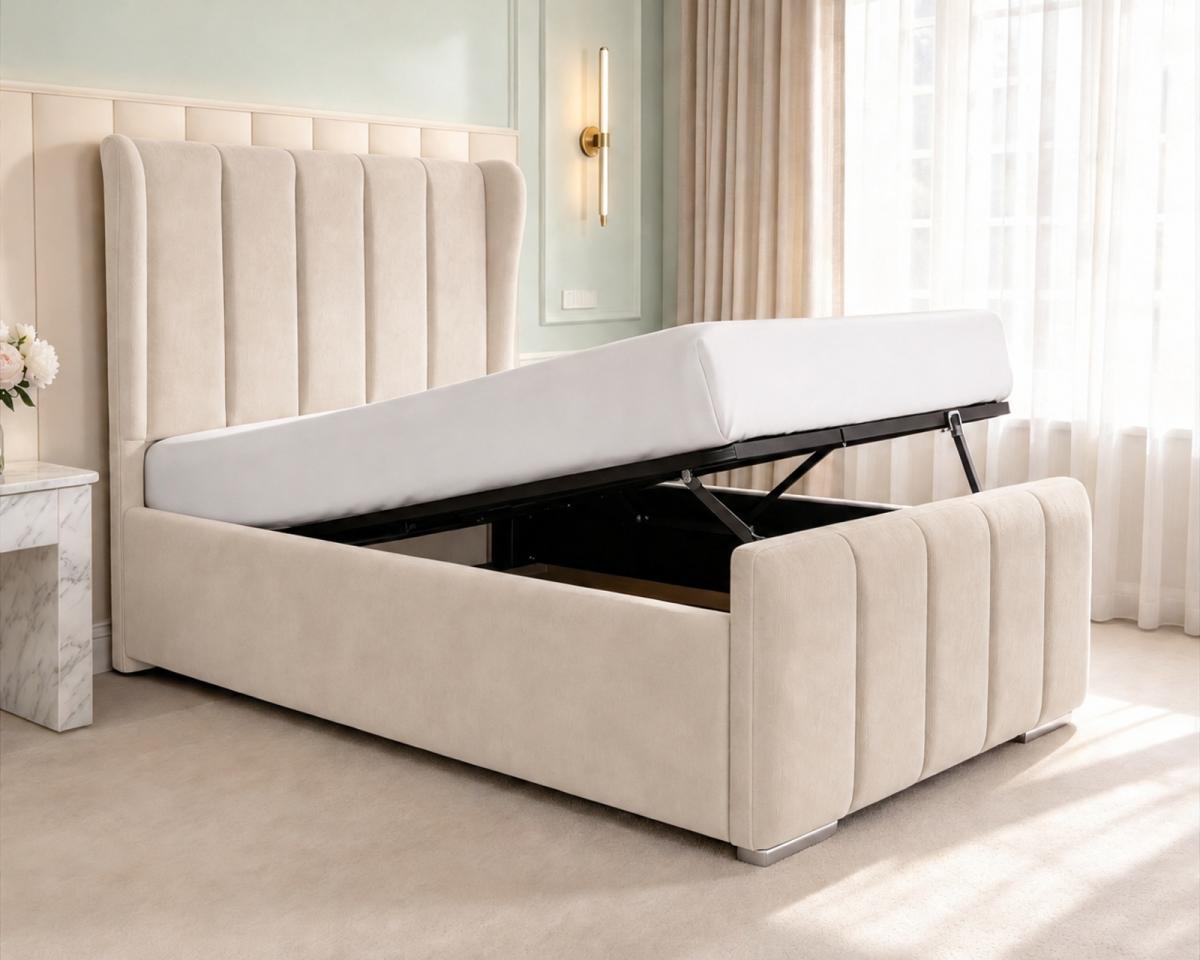 Oakley Kids Upholstered Ottoman Bed — Kids Upholstered Ottoman Bed, made to order
