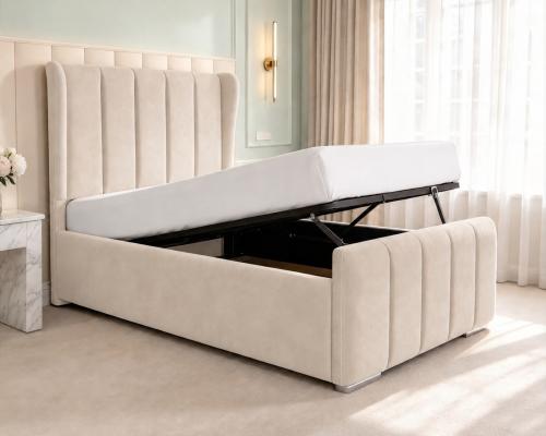 Oakley Kids Upholstered Ottoman Bed — Kids Upholstered Ottoman Bed, made to order