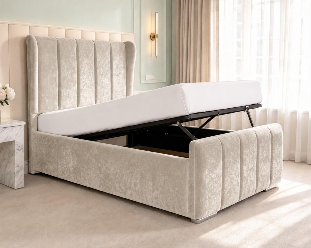 Oakley Kids Upholstered Ottoman Bed, view 2