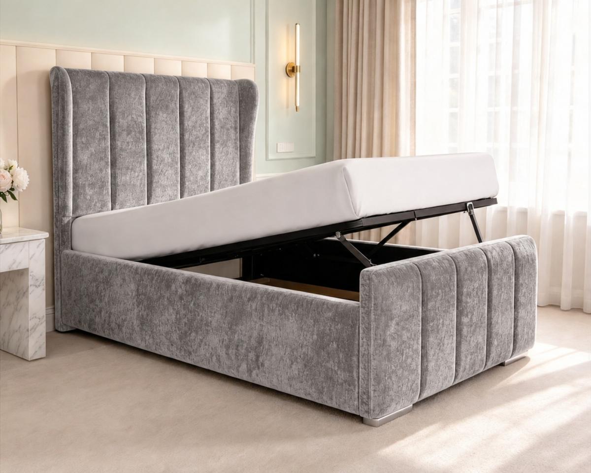 Oakley Kids Upholstered Ottoman Bed, view 3