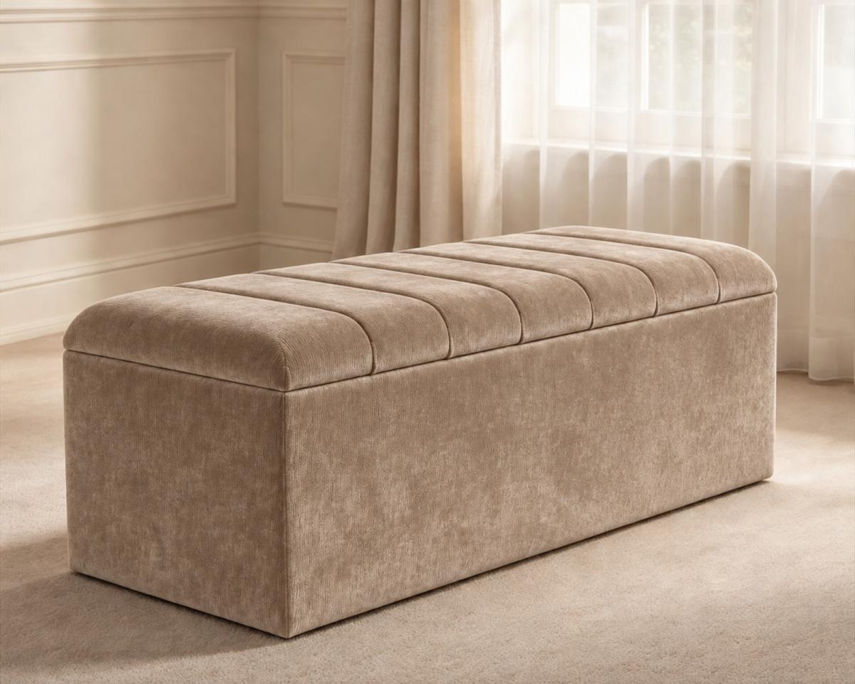 Oakley Ottoman Storage Box, view 7