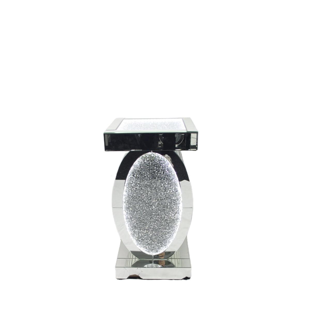 Diamond Stand 01 (LED) — Mirrored Furniture handmade to order by Langham Furniture, image 3 of 5