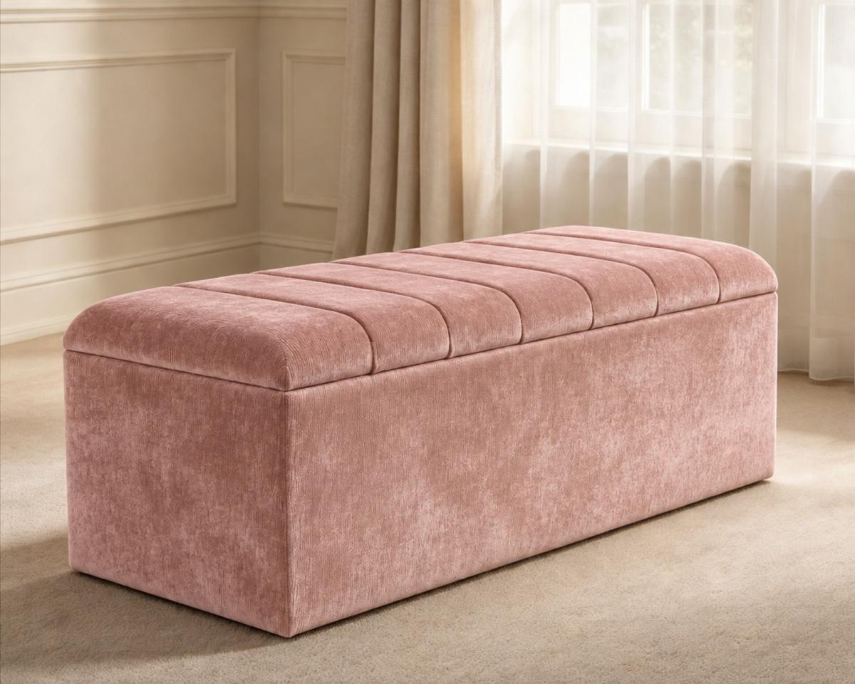 Oakley Ottoman Storage Box, view 8