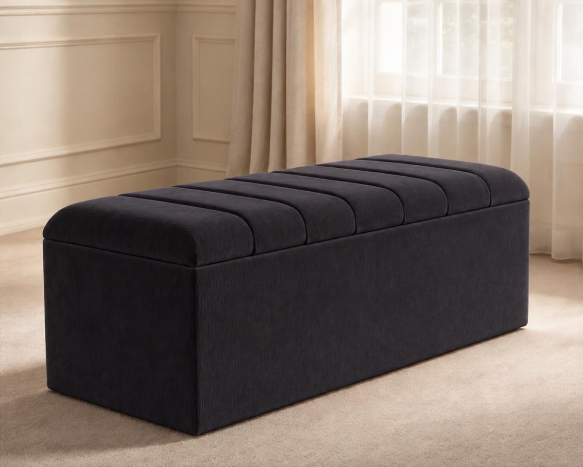 Oakley Ottoman Storage Box, view 9