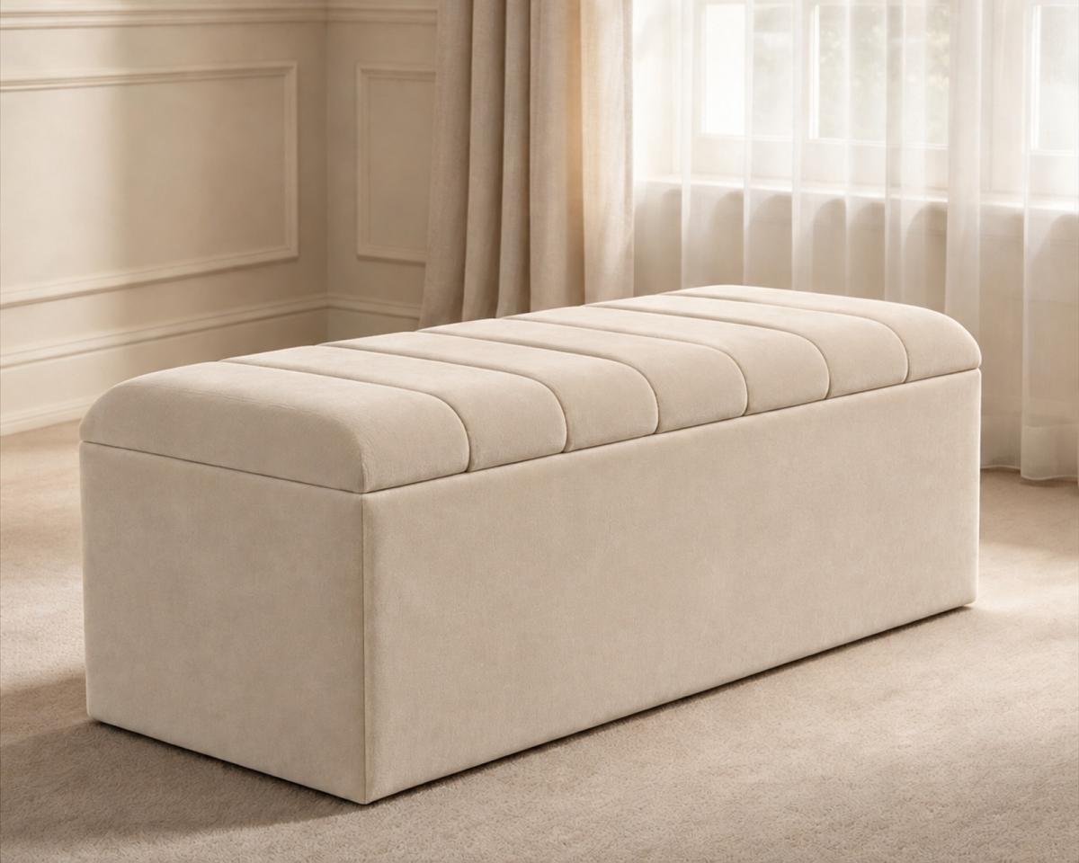 Oakley Ottoman Storage Box, view 11