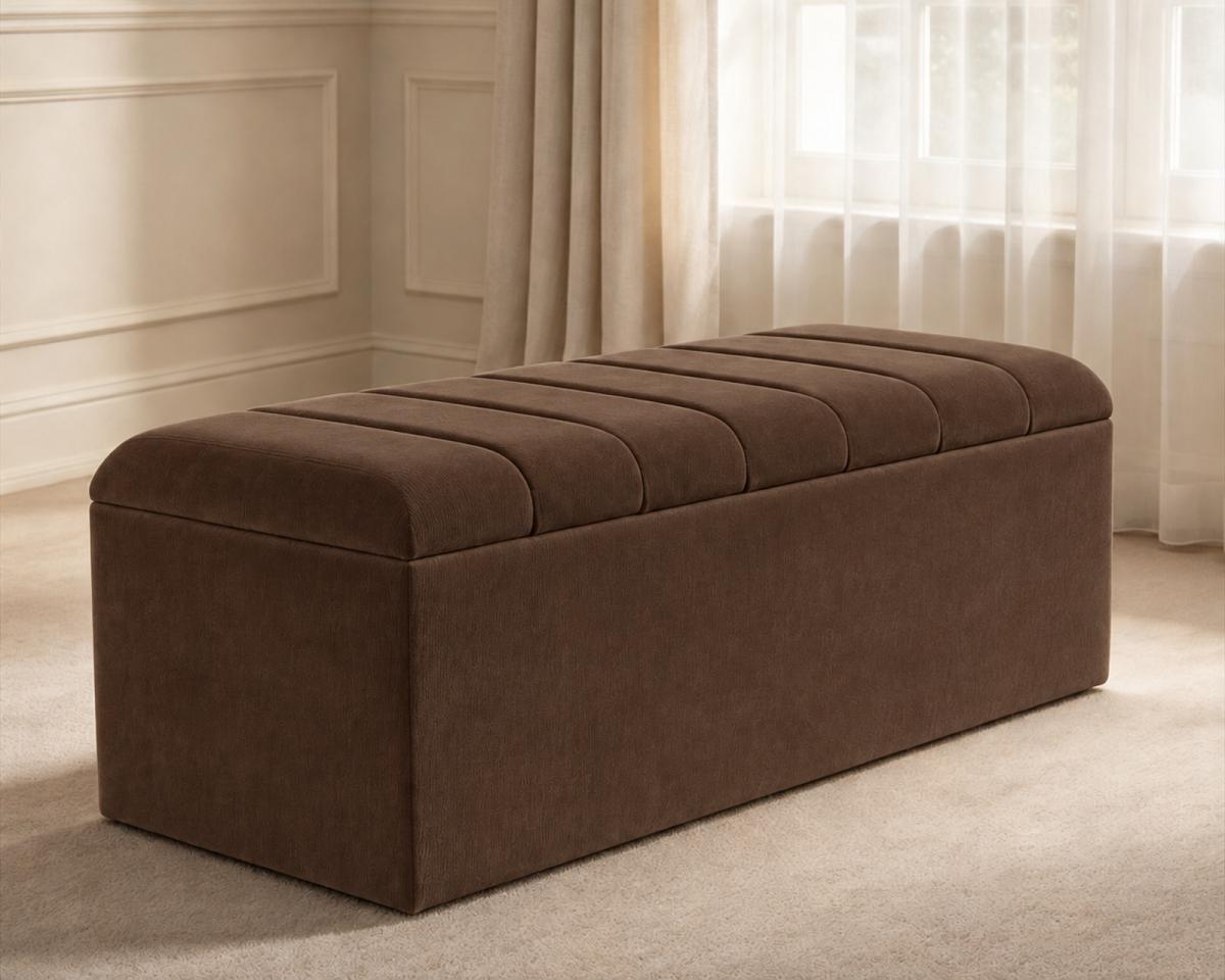 Oakley Ottoman Storage Box, view 13