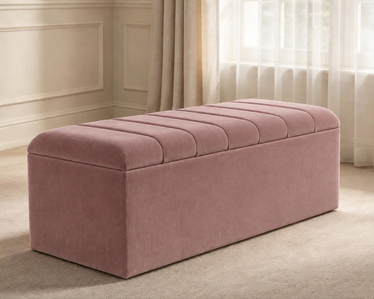 Oakley Ottoman Storage Box, view 14