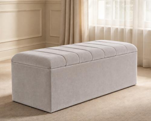 Silver Plush Velvet