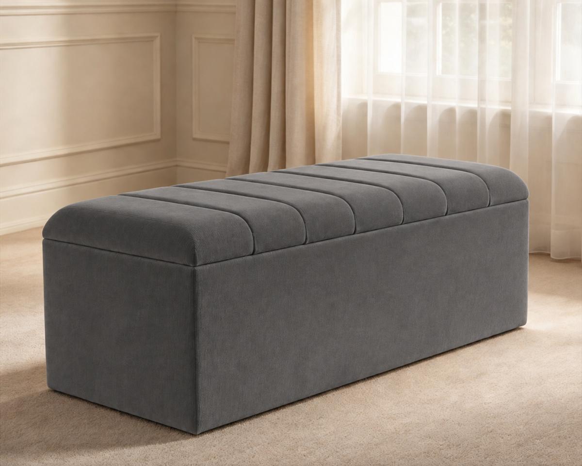 Oakley Ottoman Storage Box, view 16