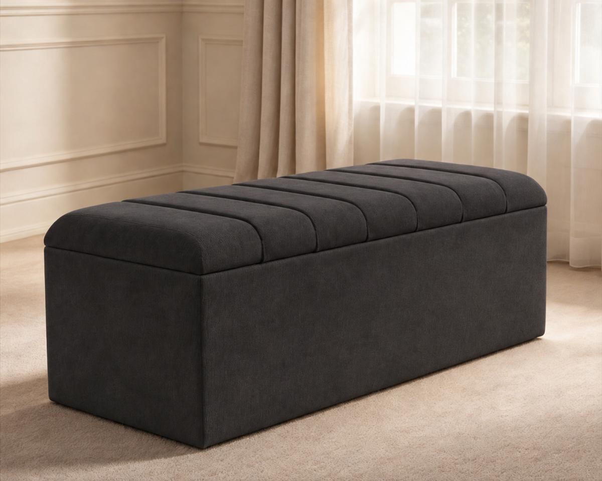 Oakley Ottoman Storage Box, view 17