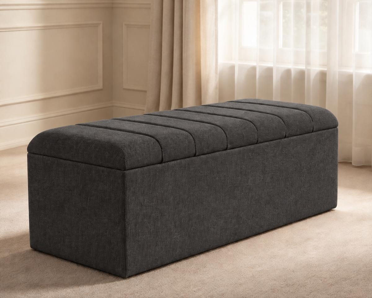 Oakley Ottoman Storage Box, view 22