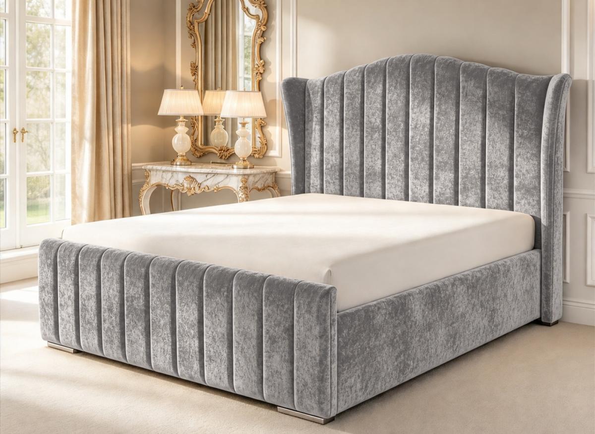 Oakley Upholstered Bed, view 3