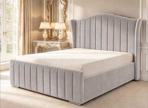 Silver Plush Velvet