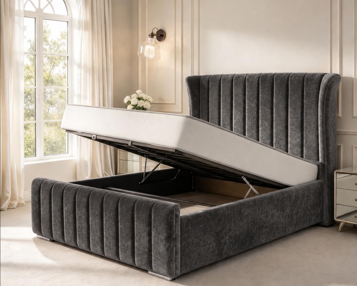 Oakley Upholstered Ottoman Bed, view 5