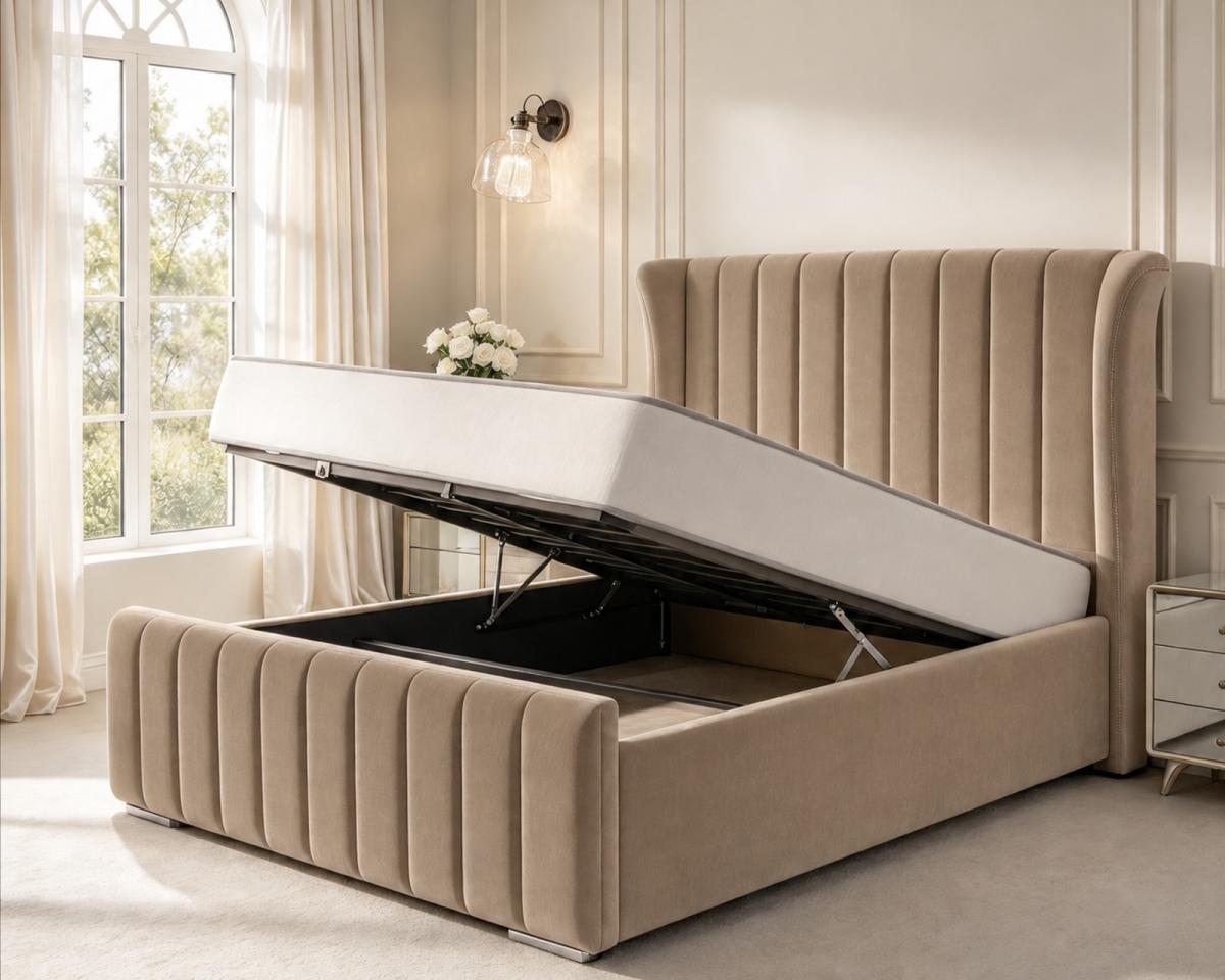 Oakley Upholstered Ottoman Bed, view 12