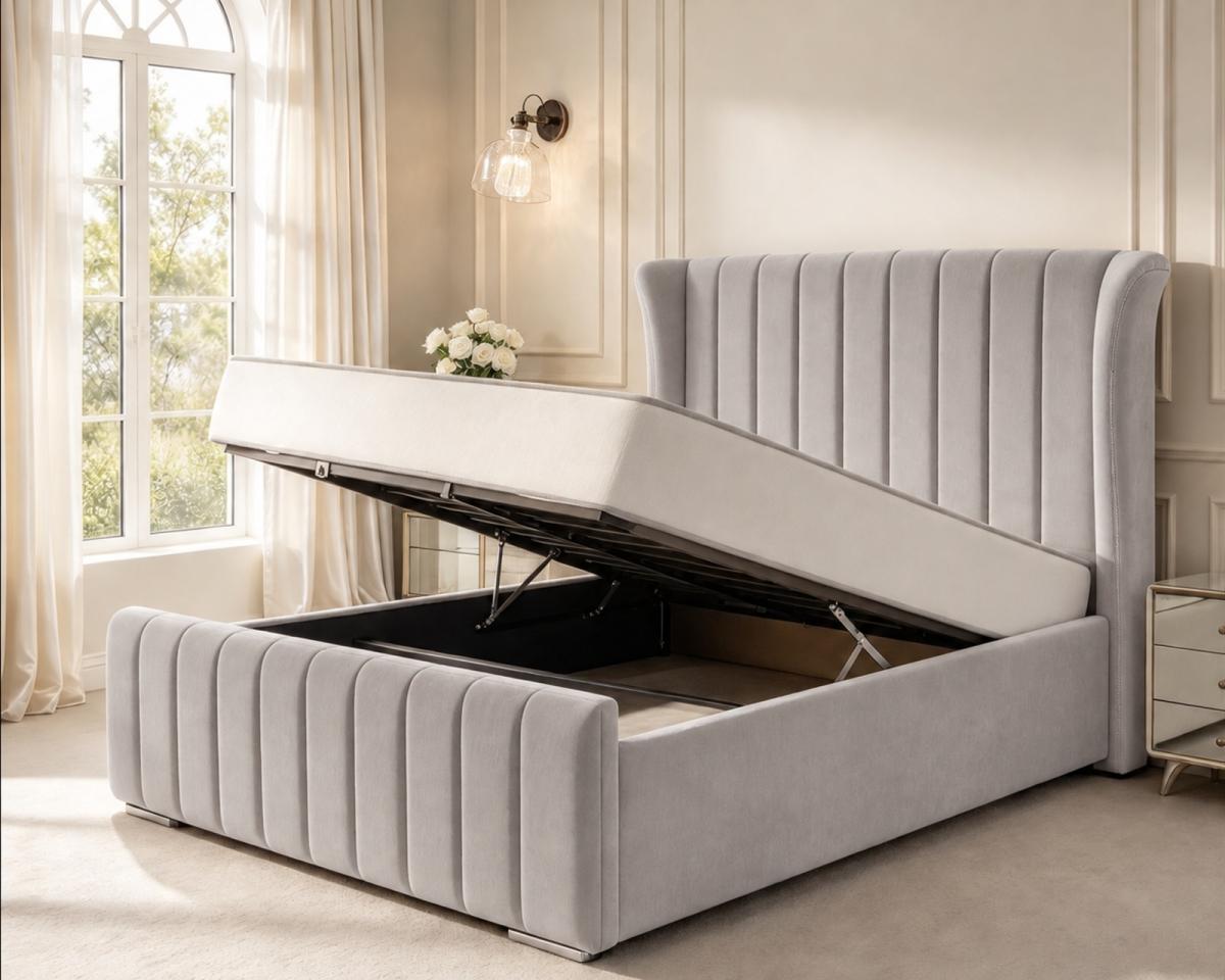 Oakley Upholstered Ottoman Bed, view 15