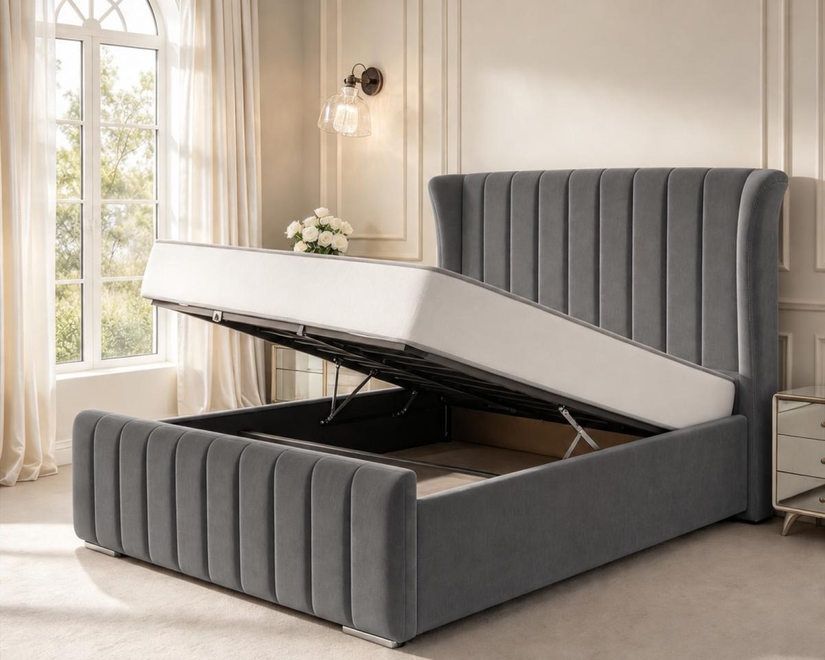 Oakley Upholstered Ottoman Bed, view 16