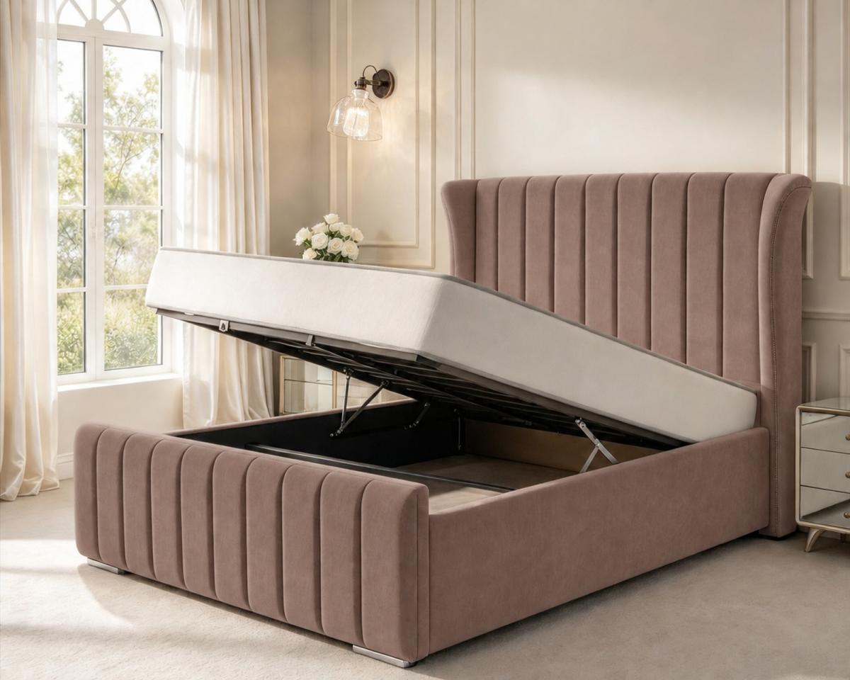 Oakley Upholstered Ottoman Bed, view 18