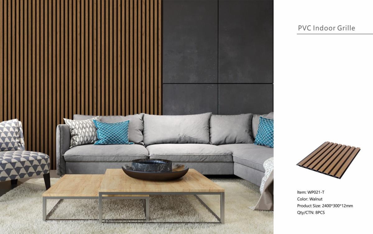 Wall Panel 21T - Walnut - Seamless - 240cm - (1 pack / 8pcs) — Slat & Acoustic Panels handmade to order by Langham Furniture, image 4 of 6