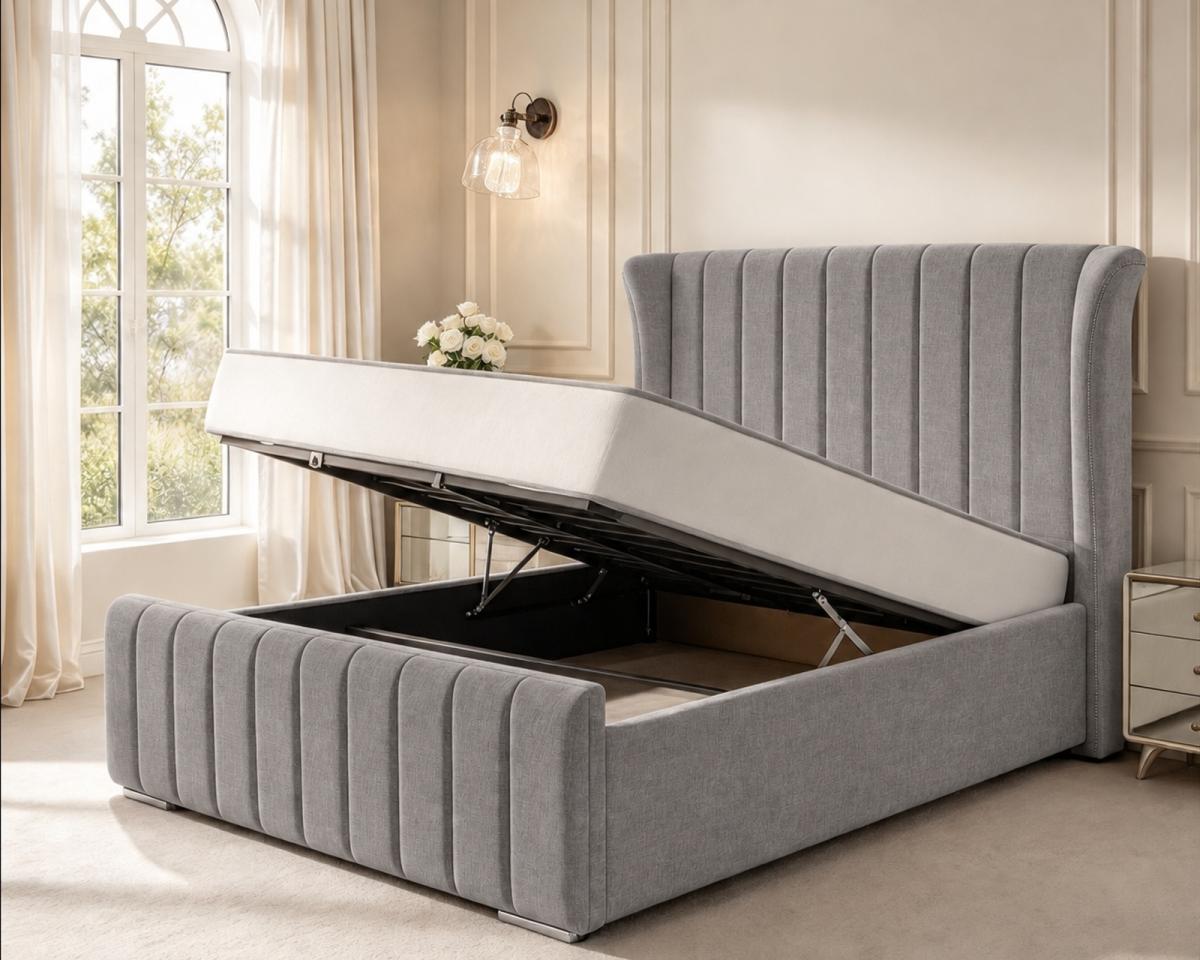Oakley Upholstered Ottoman Bed, view 25