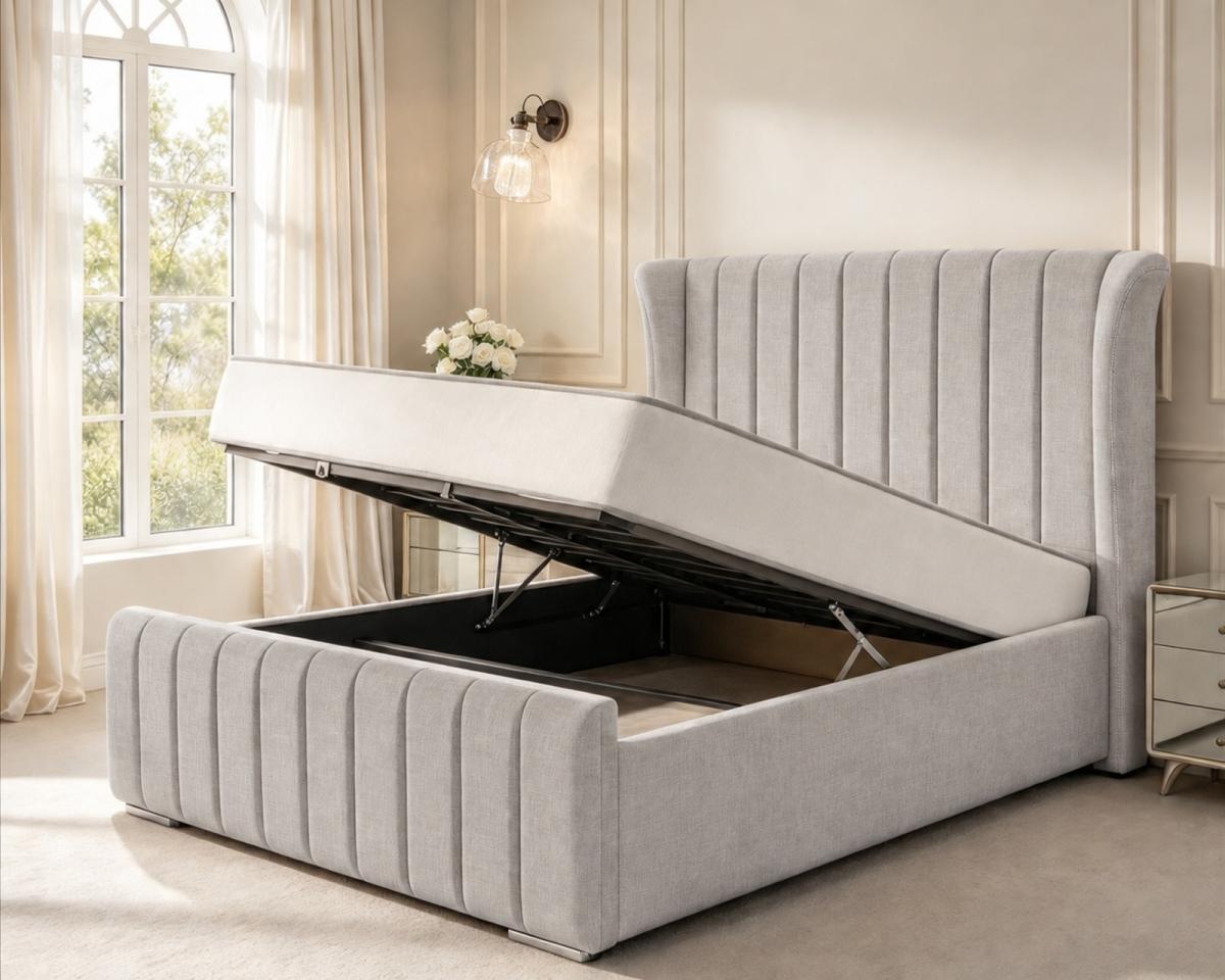Oakley Upholstered Ottoman Bed, view 26