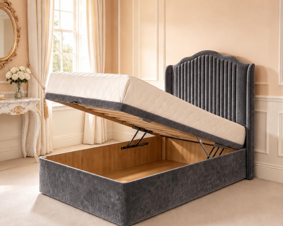 Osterley Kids Ottoman Divan Bed, view 5
