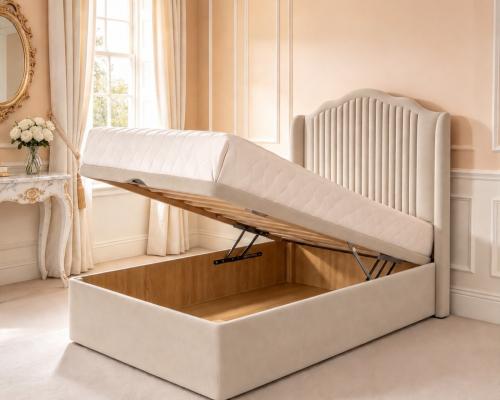 Cream Plush Velvet