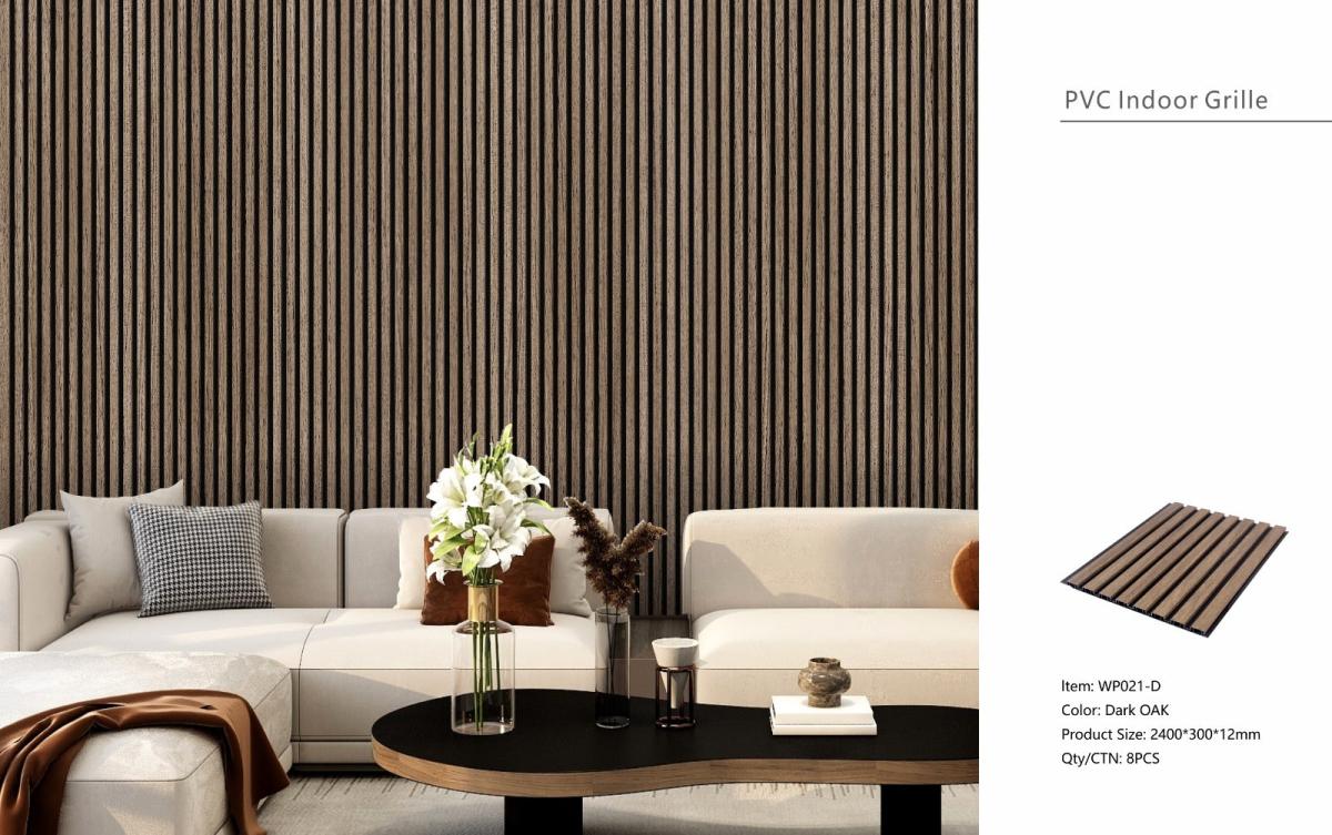 Wall Panel 21D - Dark Oak - Seamless - 240cm - (1 pack / 8pcs) — Slat & Acoustic Panels handmade to order by Langham Furniture, image 4 of 6