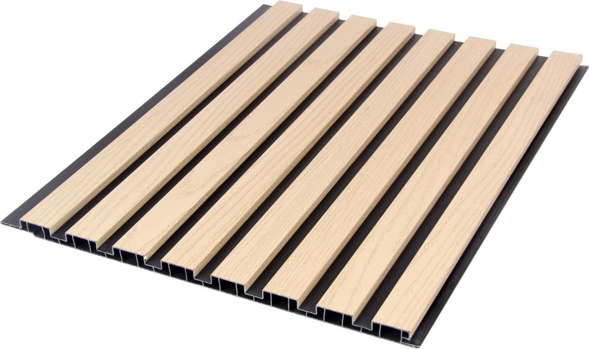 Wall Panel 21C - White Oak - Seamless - 240cm - (1 pack / 8pcs) — Slat & Acoustic Panels handmade to order by Langham Furniture, image 2 of 6