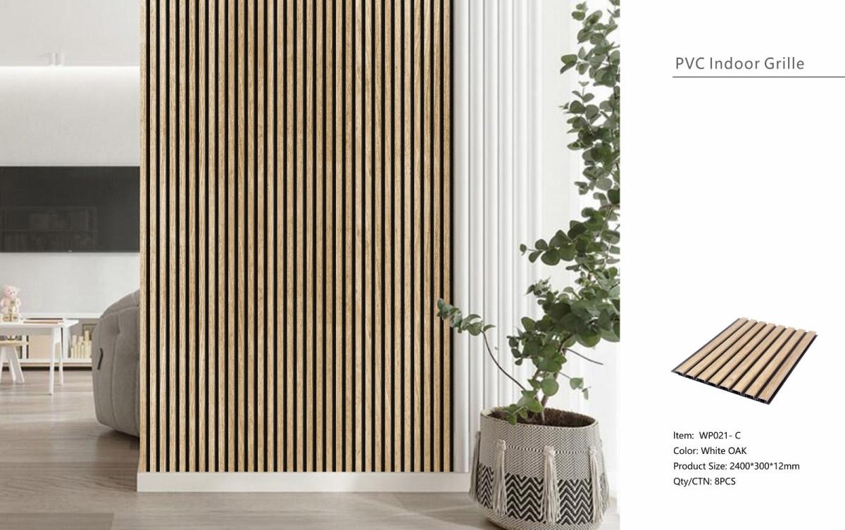 Wall Panel 21C - White Oak - Seamless - 240cm - (1 pack / 8pcs) — Slat & Acoustic Panels handmade to order by Langham Furniture, image 3 of 6