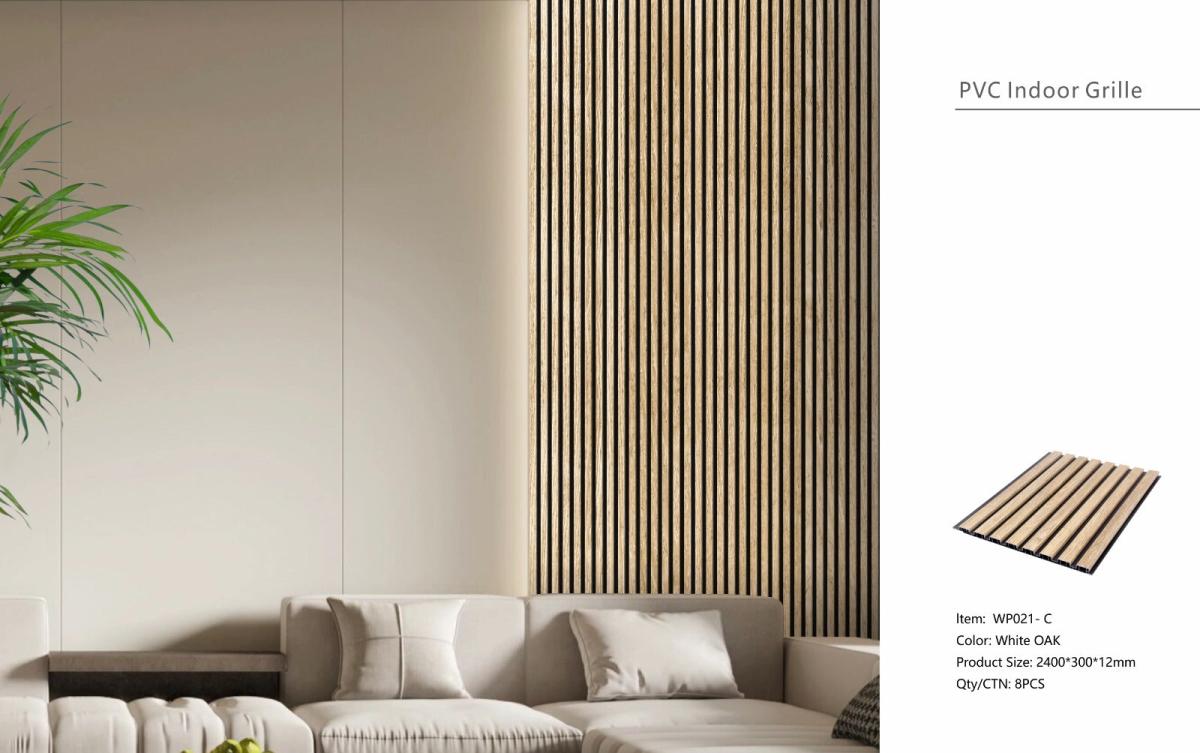Wall Panel 21C - White Oak - Seamless - 240cm - (1 pack / 8pcs) — Slat & Acoustic Panels handmade to order by Langham Furniture, image 4 of 6