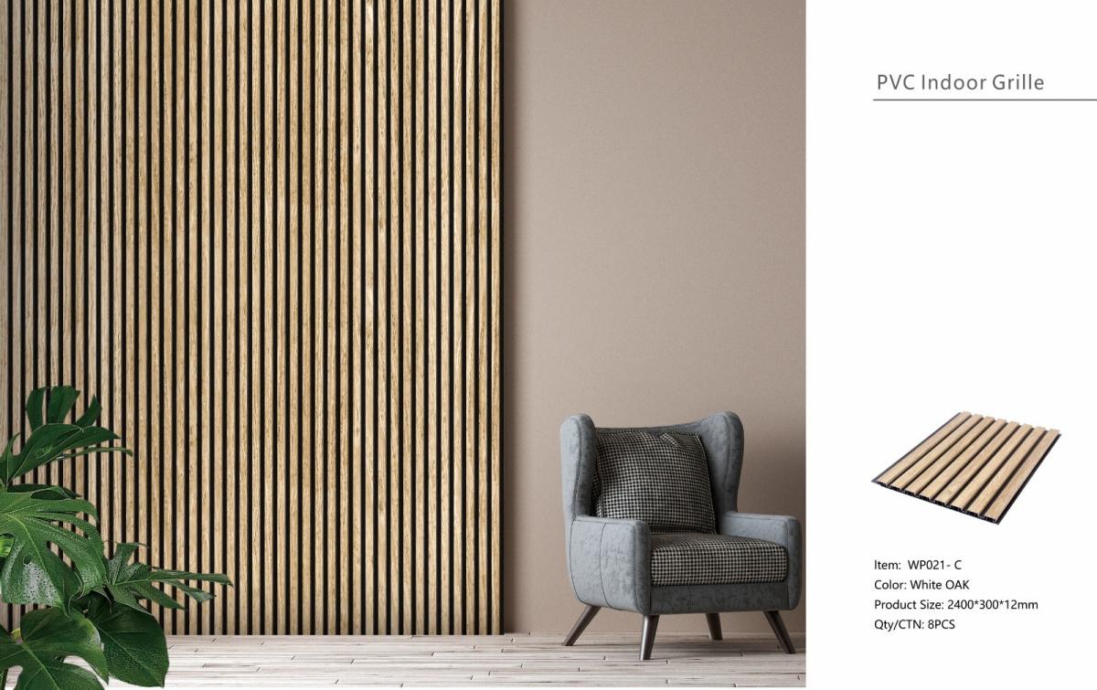Wall Panel 21C - White Oak - Seamless - 240cm - (1 pack / 8pcs) — Slat & Acoustic Panels handmade to order by Langham Furniture, image 5 of 6