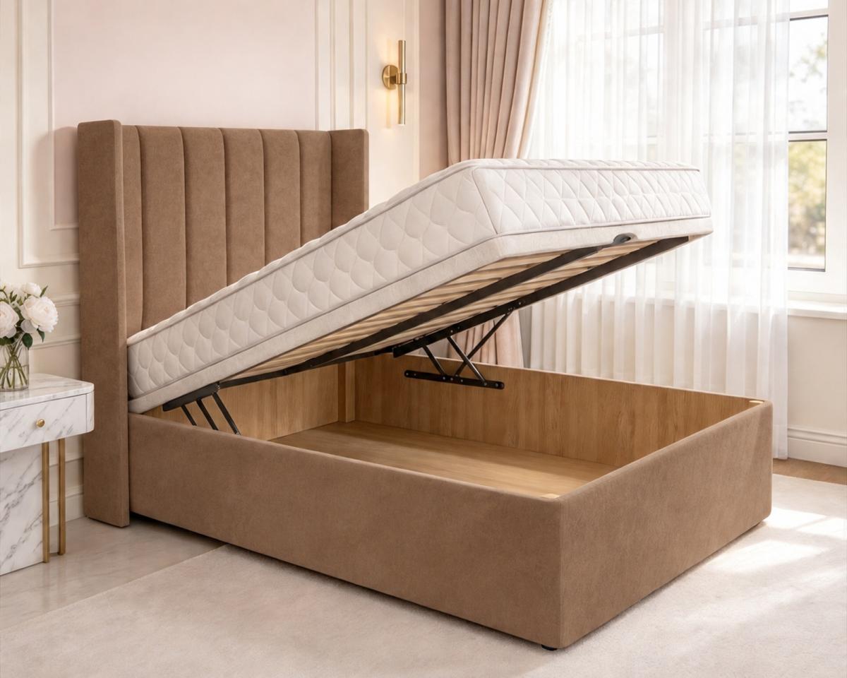 Pembroke Kids Wingback Ottoman Divan Bed, view 19
