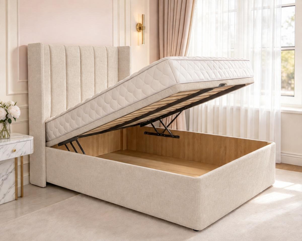 Pembroke Kids Wingback Ottoman Divan Bed, view 24