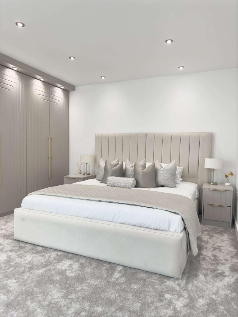 Céline — Bed Frames handmade to order by Langham Furniture, image 1 of 6