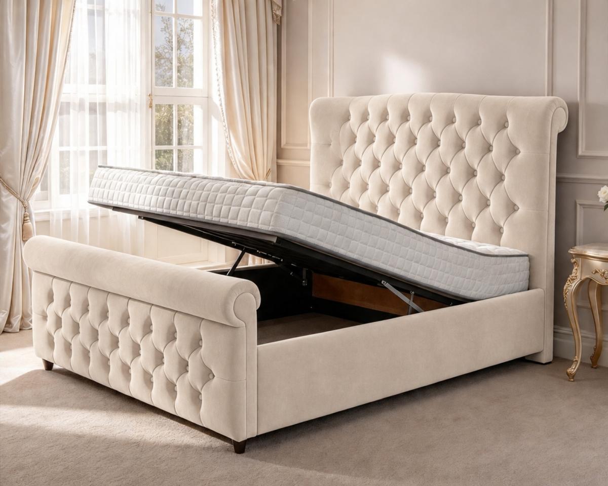 Penhurst Upholstered Ottoman Bed — Upholstered Ottoman Beds, made to order