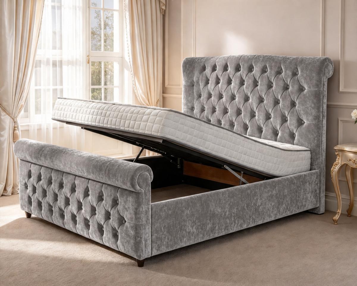 Penhurst Upholstered Ottoman Bed, view 3