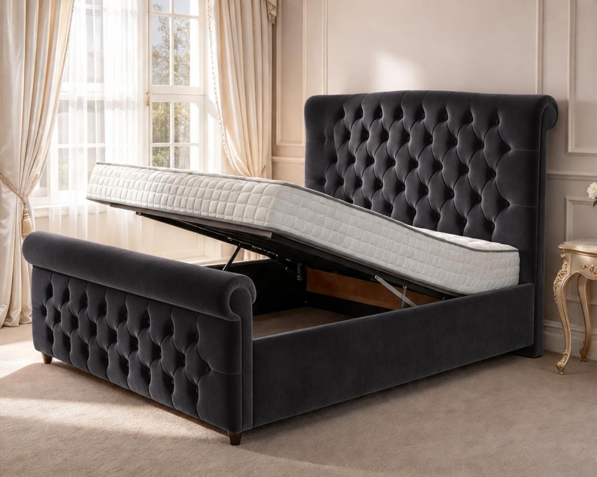 Penhurst Upholstered Ottoman Bed, view 9