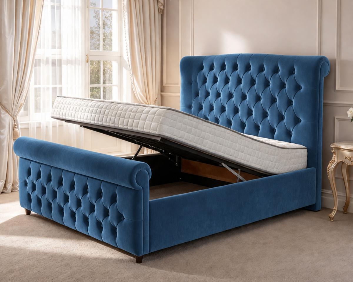 Penhurst Upholstered Ottoman Bed, view 10