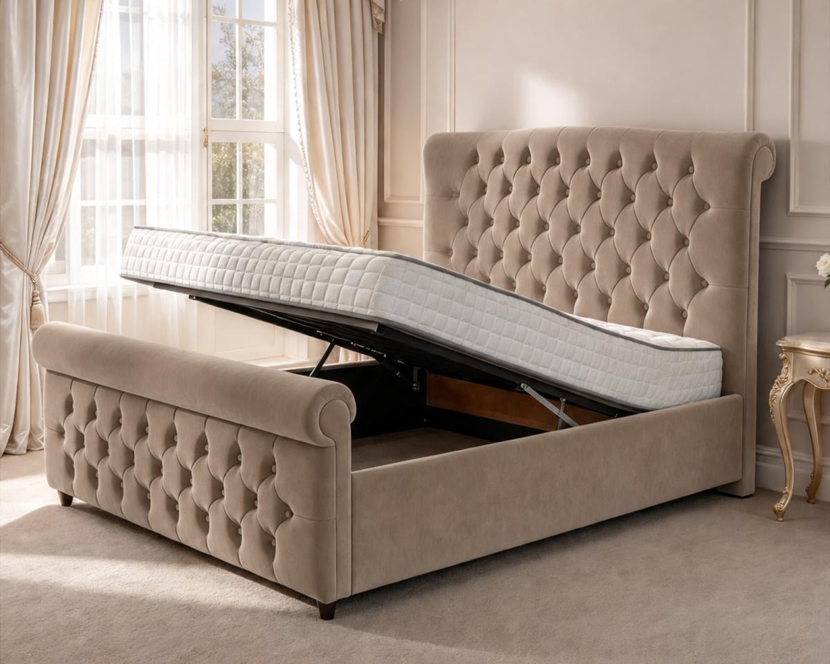 Penhurst Upholstered Ottoman Bed, view 12