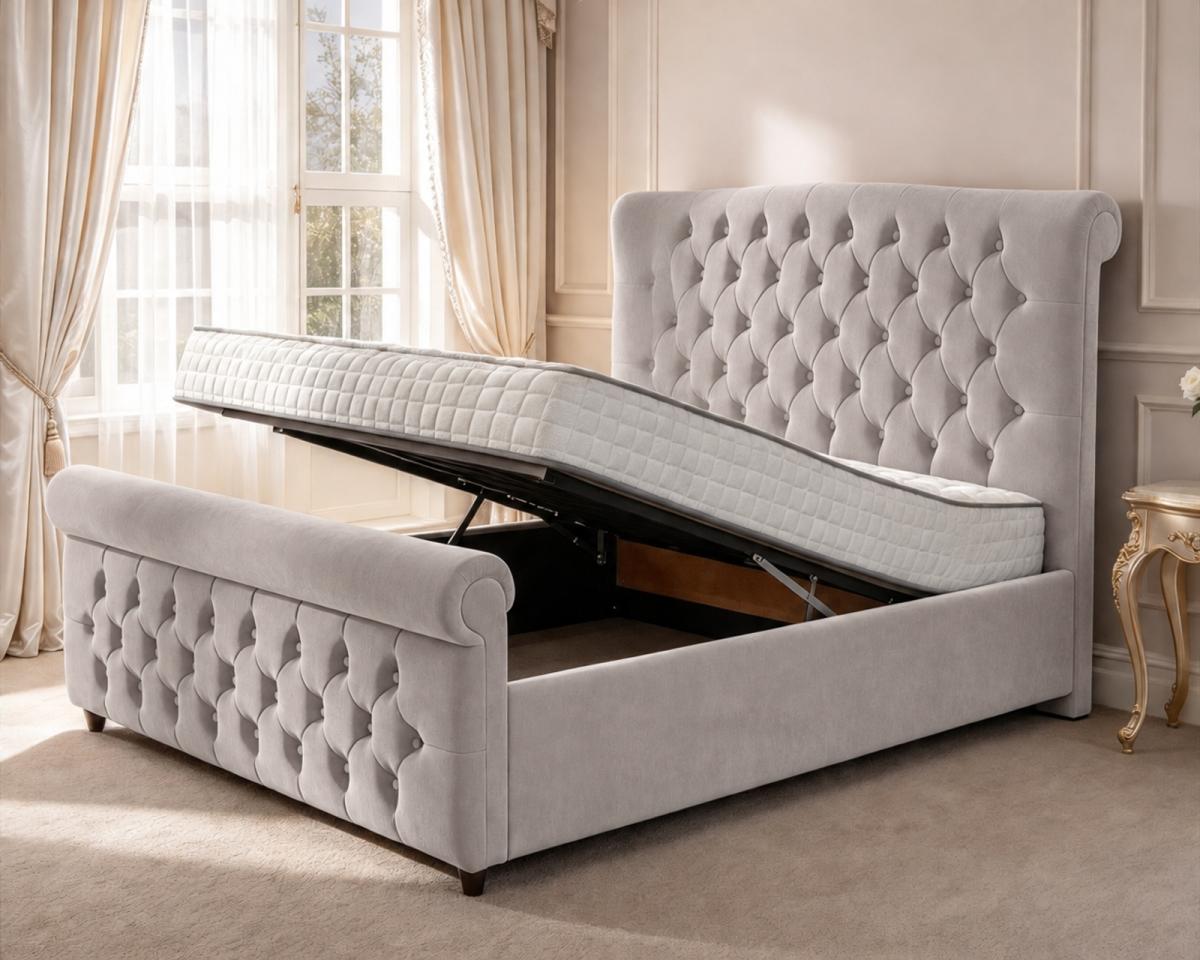 Penhurst Upholstered Ottoman Bed, view 15