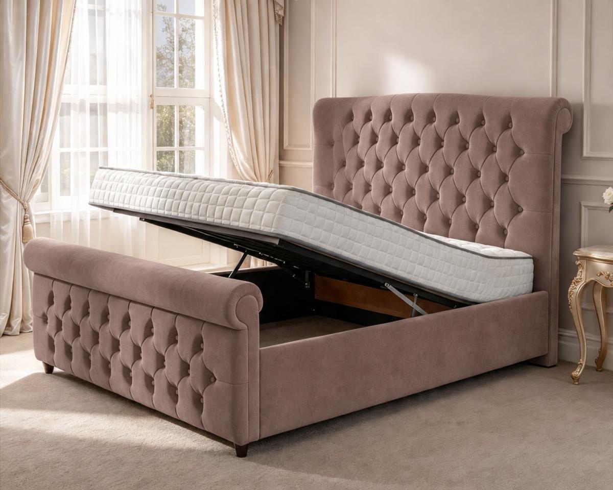 Penhurst Upholstered Ottoman Bed, view 18