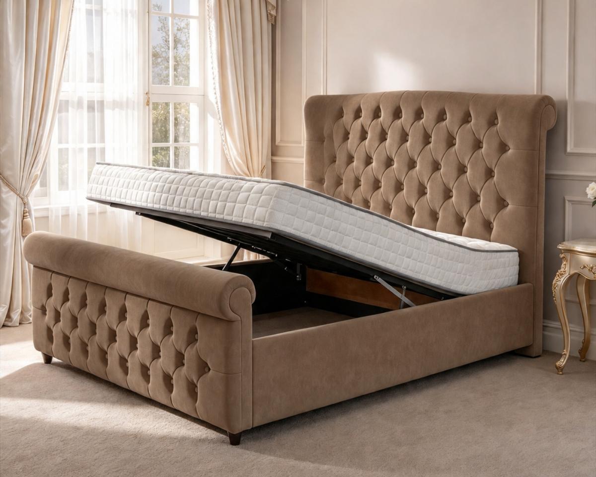Penhurst Upholstered Ottoman Bed, view 19