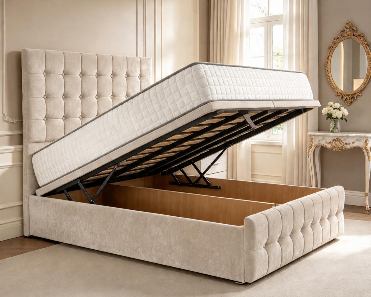 Radley Ottoman Divan Bed, view 2