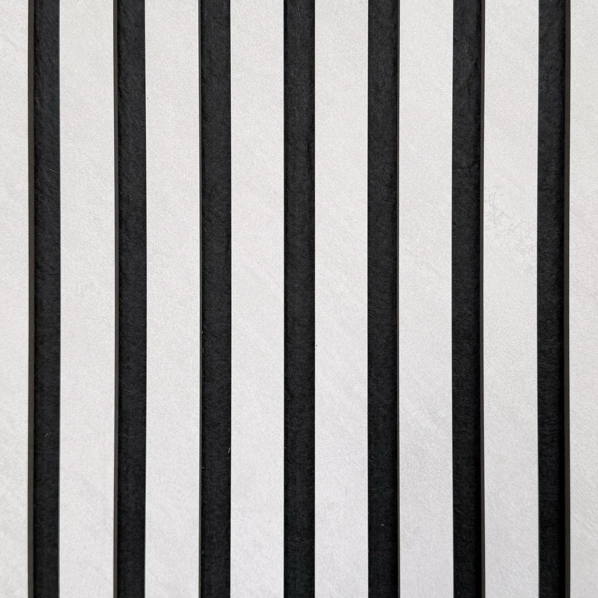 Wall Panel 01R - Concrete - Acoustic - 240cm - (1 pack / 4pcs) — Slat & Acoustic Panels handmade to order by Langham Furniture, image 2 of 2