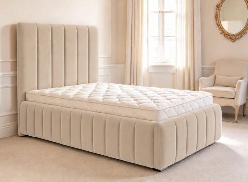 Cream Plush Velvet