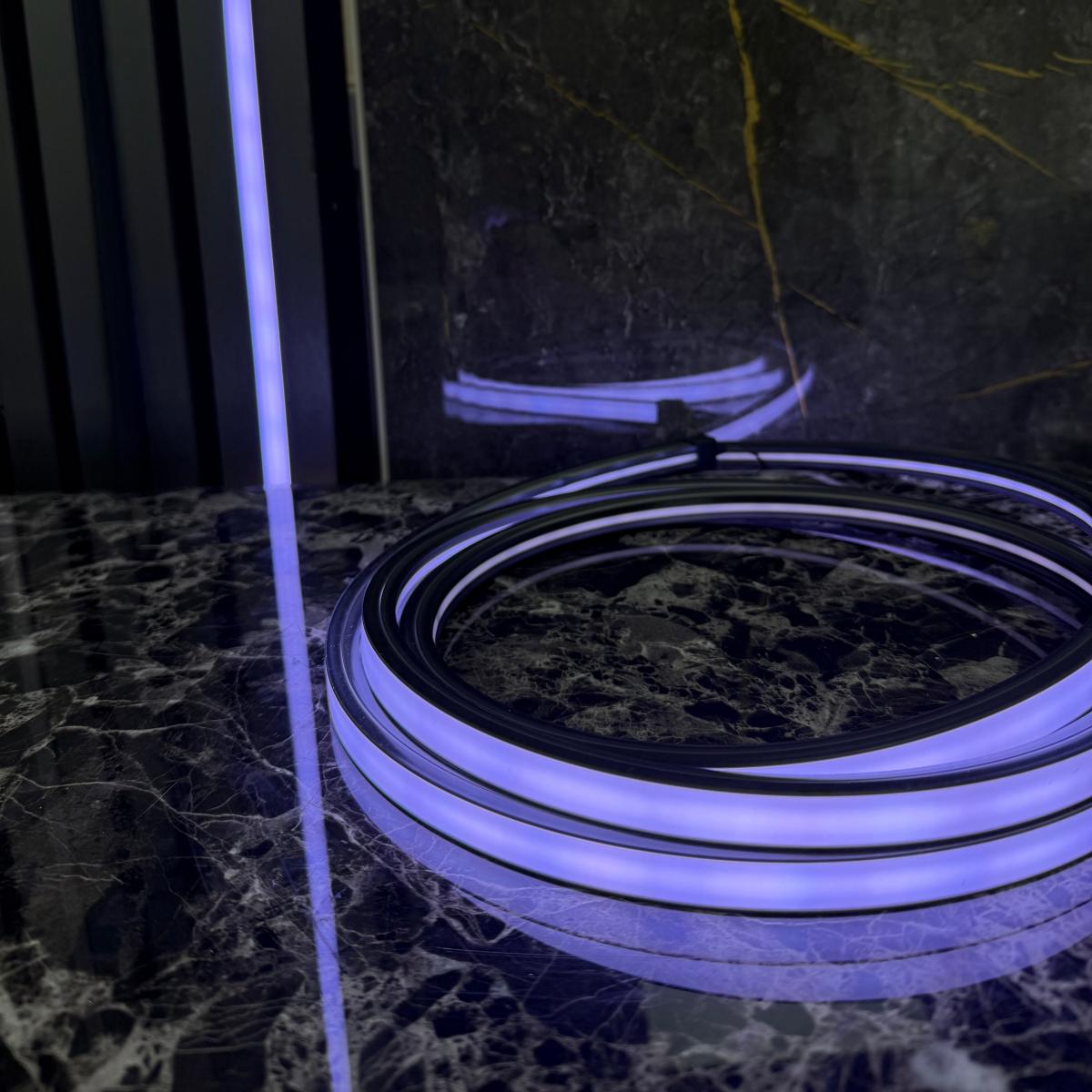 Wall Panel LED Lighting 08 - Flexible (4pcs) — Panel Lighting handmade to order by Langham Furniture, image 7 of 13